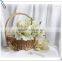 Multi-use Wholesale wicker basket for flowers and fruit