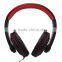 Good sound wired headphones retractable 3.5mm plug headset over ear head phone