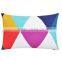 Colored Design Linen Fabric Outdoor Decorative Cushion