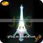 2015 hot selling promotional product 8 flash mode unique color changing led eiffel tower for party decoration
