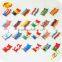 2016 China Factory Led Flag Pin Independence Day Decoration Flashing Flag