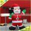 Christmas decoration inflatable Santa Claus, cartoon character santa claus for sale
