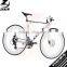 700C aluminum alloy frame white painting disc brakes road city men's bike bicycle cycle cycling
