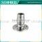 models railing for balconies stainless steel post base plate,flange for pipe 42.4mm