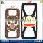 big size cartoon character silicon bumper cell phone case for tablet