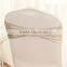 Pretty wedding lycra chair band / good quality plastic buckle chair band