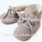 2014 Newest Soft Sole Warm Leather Newborn Baby Shoes With Lace