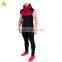 100% cotton hoodies mens sleeveless pullover hoody