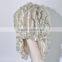 Unisex Adults White Curly Judge Barrister Lawyer Costume Wig N192
