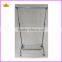 Cloth rack supplier Folable metal single bar laundry drying rack