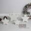 2015 New Design White Ceramic Star Decor Ceramic Star Decoration