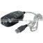 Electric Guitar to USB Interface Audio Link Cable