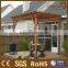 foshan supplier , wpc composite wood pergola/outdoor garden pergola