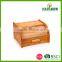 new products high quality hot selling bamboo bread box,bread bin storage box, wholesale