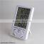 Large LCD diplay Digital Thermometer with Humidity Build-in & External Sensor Temperature And Humidity Clock