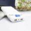 portable power bank mobile power bank charger 10000mAh white