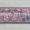 polyester non slip printed door floor mat non slip rug pad