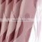 280cm width pink jacquard blakout fabric with wave pattern