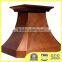 Island Mounted copper range hood
