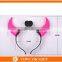 Hot Selling LED Light Devil Horn Headband Halloween Headband