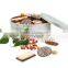 Round Small Sliver Cookie Tin Box