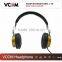 VCOM 2014 New Metal Shell Deep Bass Headphone with Stereo Sound