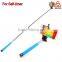 Selfie Rod Cable Take Pole Selfie Stick Phone Extendable Wired monopod for Smartphone and Digital camera