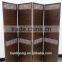 Fashion luxurious rattan/wicker folding screen