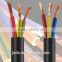 rvv double PVC Cover copper conductor 3 core 4mm Flexible electrical Cable