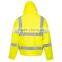 Mens Rainsuit Hi Viz Waterproof Storm Jacket Workwear Security Coat