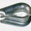 Electric Galvanized/ Stainless steel marine rope thimble