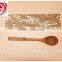 food grade bamboo tableware tea spoon with long handle for wholesale