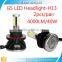 2pcs car led headlight 40W 4000LM with low/high beam cob led light h13 led headlight