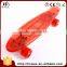Top OEM PU Wheels ABS Fish Shape Skateboard