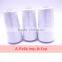 100% spun polyester sewing thread 3000y/cone 87g 40s/2 white and raw white