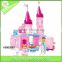 Girls Decorative Building Blocks Plastic Princess Blocks Castle Toy