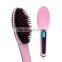 Automatic Hair Straightener Brush Hairdressing Hair Care Straight And Smooth Ceramic Straightening Brush
