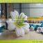 lwo price pvc promotion wedding inflatable flower With LED light