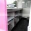 2016 Mobile food cart truck with stainless working table
