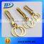 Tuopu Solid Brass Key Holder Belt u Hook Key Buckle Hook And Loop Belt Buckle