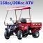 150cc/200cc CVT Farm Quad ATV with roof&windshiled cheap cargo ATV for sale (TKA150-U)