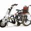 36V 400W Electric Wheelchair Mobility Scooter, 12Inch Aluminum Alloy Wheelchair Electric Handcycle, Wheelchair E-Trailer