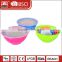 Passed GSG LFGB melamine food grade platic salad container large plastic salad bowl