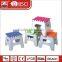 Top sales lightweight kids plastic step stool, cheap small plastic folding stool