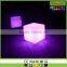 50CM Outdoor Waterproof led cube color changing square bar seat furniture