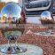 garden modern high polishing stainless steel bird sculpture