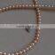 High Quality 8-9mm Pink Round Freshwater Pearl Strand