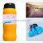 Import export business ideas silicone folding water bottle