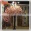 Factory hot sale fake artificial silk cherry blossom trees plastic flower cherry blossom for wedding decoration