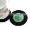 Eco-friendly promotional button shape non-slip silicone cup coasters
